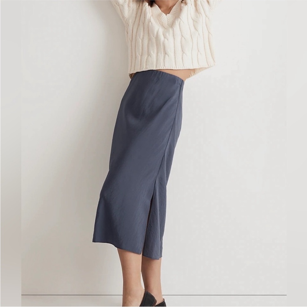 Madewell Layton Midi Slip Skirt!